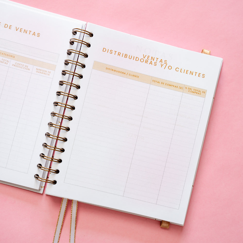 Nueva Colección- Agenda Mi Diario Financiero 2025-2026