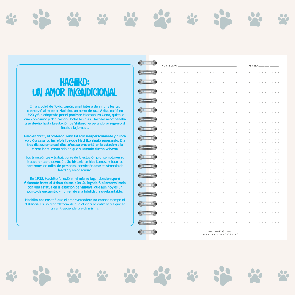 Cuadernos con Causa 🐾 – Ayuda a los Peluditos Rescatados