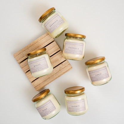 Velas de Cera Vegetal
